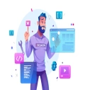 featured image thumbnail for post Partes de una aplicación full stack
